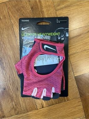 Nike Pink and Black Women’s Training Gloves